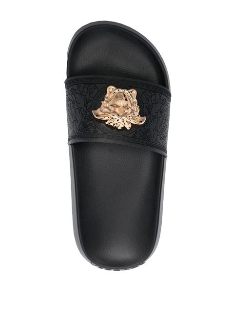 versace CIABATTE LOGO available on montiboutique.com 